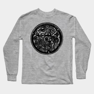 Tokoshima Manhole Cover Long Sleeve T-Shirt